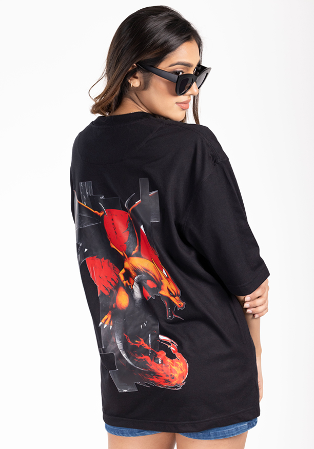DRAGON BLACK T SHIRT